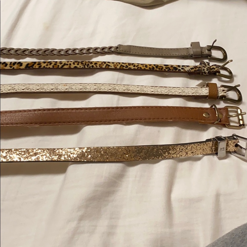 5 belt bundle!
